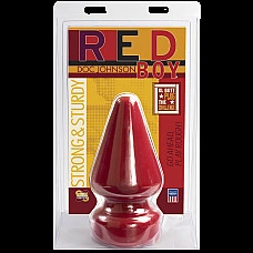 Анальна пробка Doc Johnson Red Boy - XL Butt Plug The Challenge, діаметр 12 см