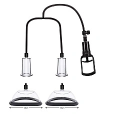 Вакуумна помпа для грудей та сосків Men Powerup Passion Pump