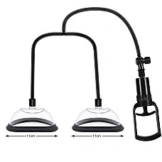 Вакуумна помпа для грудей та сосків Men Powerup Passion Pump