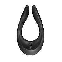 Вибратор для пар Satisfyer Endless Joy Black, 3 независимых мотора, многофункциональный