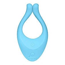 Вібратор для пар Satisfyer Endless Love Blue, 3 незалежні мотори, багатофункціональний