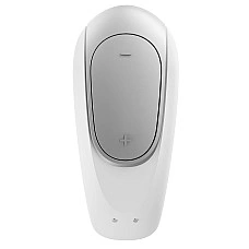 Смартвібратор для пар Satisfyer Double Fun (White) з пультом ДК