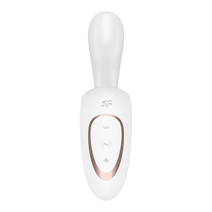 Вагинально-клиторальный вибратор Satisfyer G for Goddess 1 White, 2 мотора
