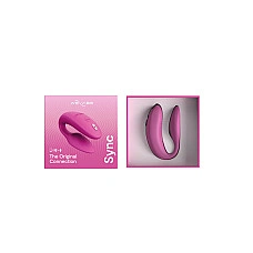 Смарт-вибратор для пар We-Vibe Sync 2 Rose, 10 виброрежимов, пульт ДУ
