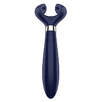 Вибратор для пар Satisfyer Endless Fun Blue, три мотора, многофункциональный