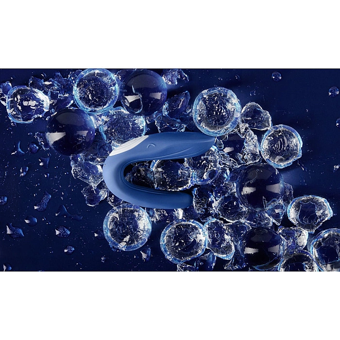 Вибратор для пар Satisfyer Double Whale с двумя моторчиками