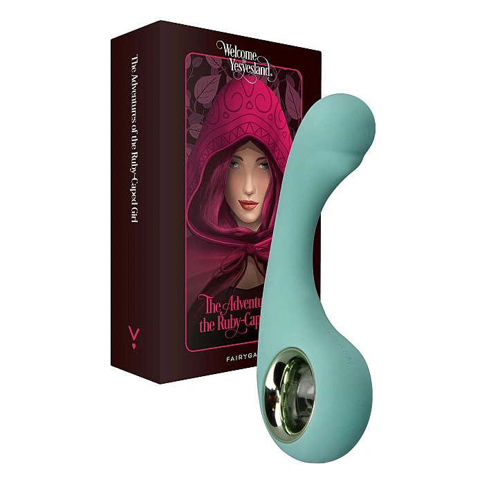 Вибратор для точки G FairyGasm BraveryAward green
