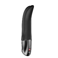 Вибратор для точки G Fun Factory Diva Dolphin Black, 10 режимов работы, на батарейках