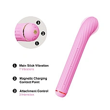 Вібратор Otouch Magic Stick S1 Plus - Pink