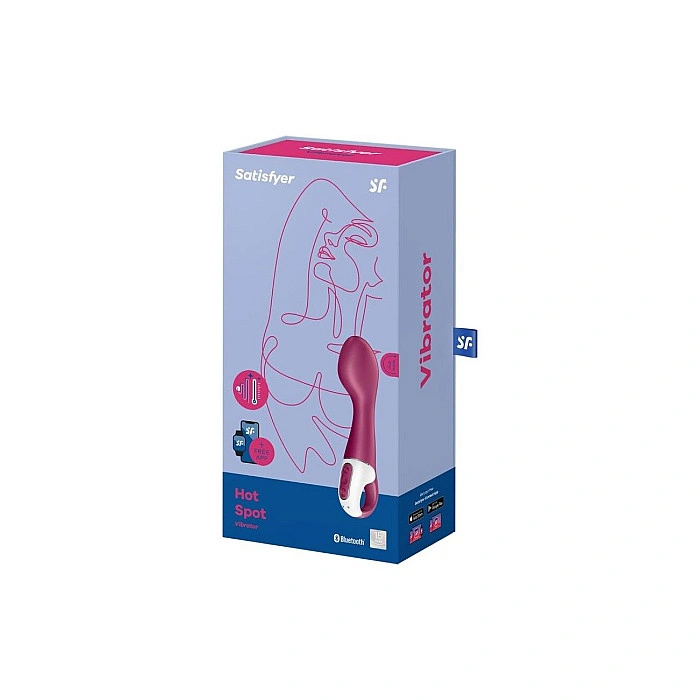 Смарт вібратор точки G Satisfyer Hot Spot з функцією підігріву
