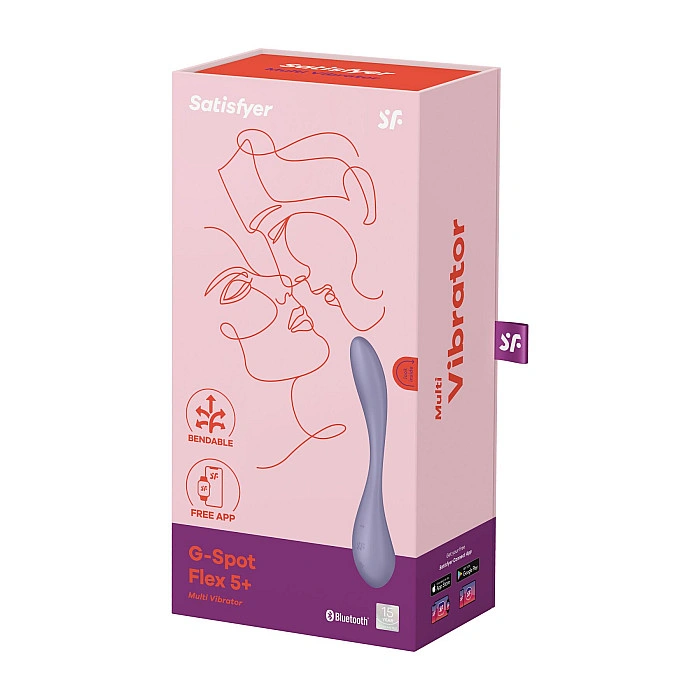 Универсальный смарт-вибратор Satisfyer G-Spot Flex 5+ Lilac