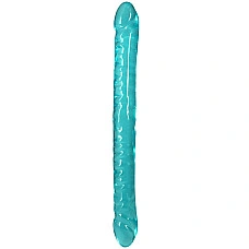Фалоімітатор двосторонній Doc Johnson Crystal Jellies Double Dong