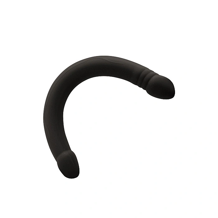 Фаллоимитатор двусторонний Dorcel Real Double Do Black, диаметр 4см, длина 42см