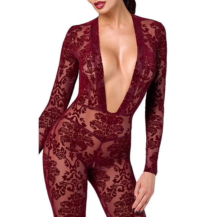 Бодистокинг Noir Handmade F382 Kink Royal Catsuit XL