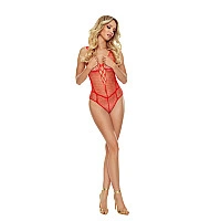 Бодистокинг Passion BS114 One Size, red