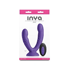 Подвійний ділдо з вібрацією NS Novelties INYA - Duet - Purple