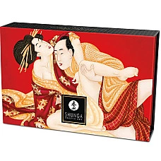 Смачна пудра для оральних пестощів Shunga Body Powder – Sparkling Strawberry Wine (75 гр)