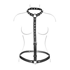 Портупея на тело Fetish Tentation Sexy Adjustable Harness