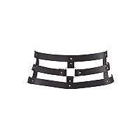 Портупея-пояс Bijoux Indiscrets MAZE - Wide Belt and Restraints Black, экокожа