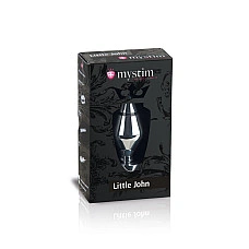 Металева анальна пробка Mystim Little John для електростимулятора, діаметр 4см