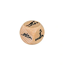 Деревянный кубик с позами для секса Adrien Lastic Dice Sexy (1 шт)