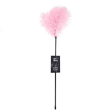 Щекоталка с пером индюка Art of Sex – Feather Paddle, розовая