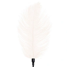 Лоскітка зі страусиним пером Art of Sex - Feather Tickler, колір Білий