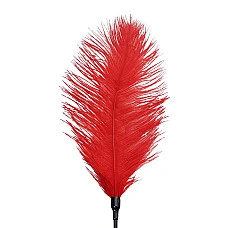 Лоскітка зі страусиним пером Art of Sex - Feather Tickler, колір Червоний