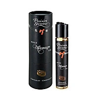 Массажное масло Plaisirs Secrets Chocolate (59 мл) с афродизиаками, съедобное, подарочная упаковка