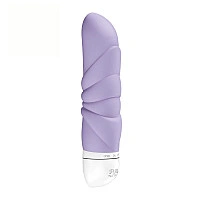 Мини-вибратор Fun Factory JAM Purple, подходит для клитора, рельефный