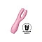 Клиторальный вибратор Satisfyer Threesome 3 Pink с тремя пальчиками