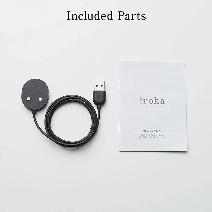Мини-вибратор IROHA MIDORI Nadeshiko, для ласк и массажа, 5 режимов, перезаряжаемый