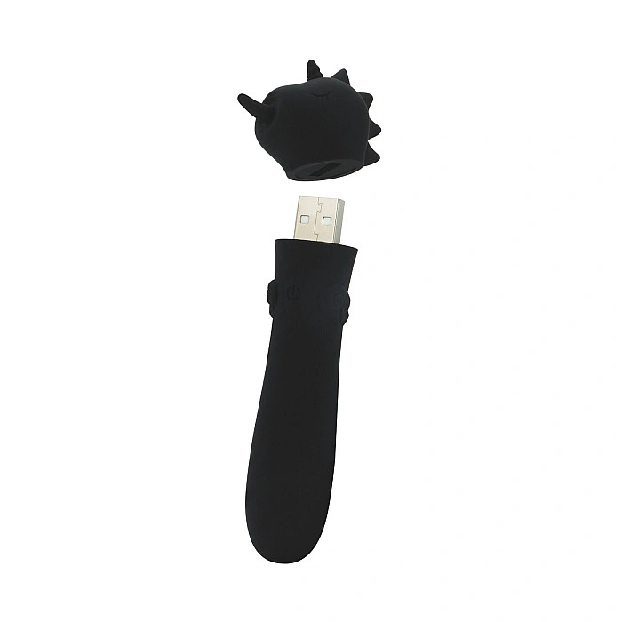 Вибратор-единорожка Unihorn USB Bullet – Wild Spirit, вибропуля, USB-зарядка, 10 режимов
