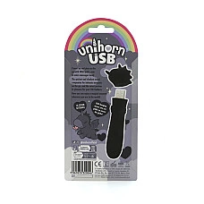 Вибратор-единорожка Unihorn USB Bullet – Wild Spirit, вибропуля, USB-зарядка, 10 режимов