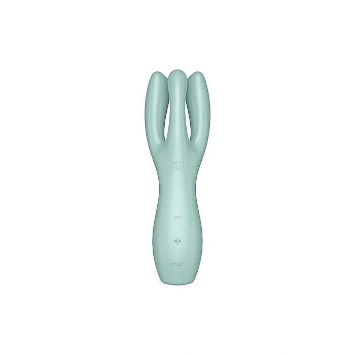 Клиторальный вибратор Satisfyer Threesome 3 Mint с тремя пальчиками