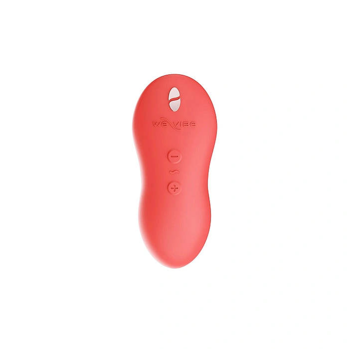 Мощный мини-вибромассажер Touch X Crave Coral by We-Vibe, удобно совмещать с проникающим сексом