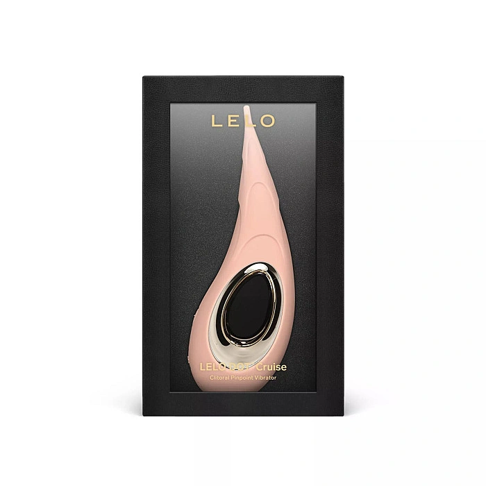 Клиторальный вибратор LELO DOT Cruise Peach Please, точечная стимуляция, технология Infinite Loop