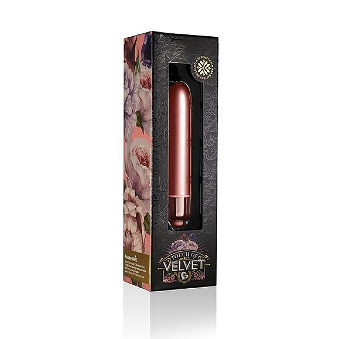 Вібропуля Rocks Off RO-90mm Touch of Velvet Peach Blossom матова