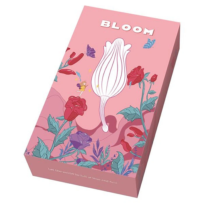Ультразвуковой вибратор для клитора Otouch Bloom Ultrasonic Clitoris, 2 доп. насадки