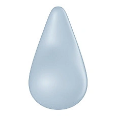 Вибратор для наружной стимуляции Satisfyer Dew Drop Blue, 2 мотора, 12 режимов, мягкий корпус