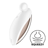 Вибратор для наружной стимуляции Satisfyer Spot On 2 White, очень мощный, гибкий отросток