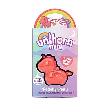 Вібратор-єдиноріжка Unihorn Mini - Peachy Pony, брелок з вібрацією