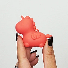 Вібратор-єдиноріжка Unihorn Mini - Peachy Pony, брелок з вібрацією