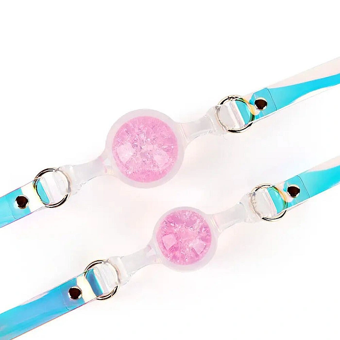 Кляп Liebe Seele Crystal Ball Gag - Pink (Large Ball)