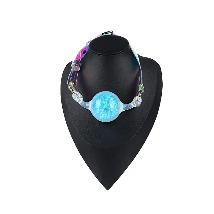 Кляп Liebe Seele Crystal Ball Gag - Blue (Small Ball)