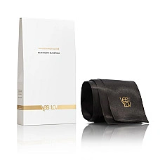 Сатиновая повязка на глаза YESforLOV BLACK SATIN BLINDFOLD (мятая упаковка!!!)