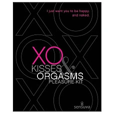 Подарунковий набір Sensuva XO Kisses & Orgasms (бальзам для губ з феромонами і рідкий вібратор)