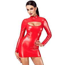 Платье Noir Handmade F367 Bombshell Bodycon Dress Red L