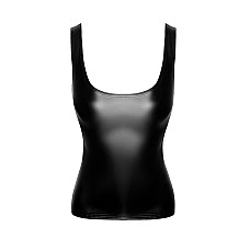 Топ Noir Handmade F346 Powerwetlook top - XXL