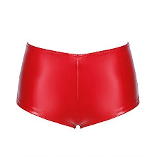 Шорти Noir Handmade F356 Red powerwetlook shorts - XL